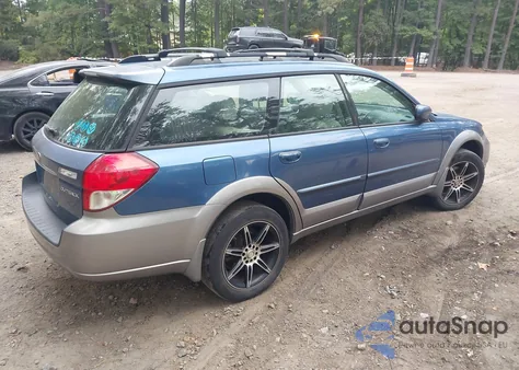 2008 Subaru Outback 2.5I Limited/2.5I Limited L.l. Bean Edition из США, поврежденный, VIN 4S4BP62C587357896